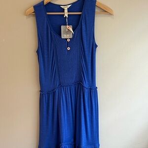 MATILDA JANE blue sleeveless midi dress